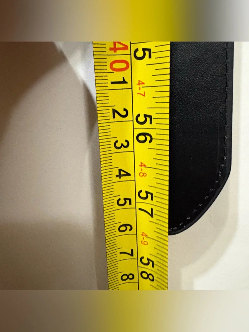 foolsGold Black Pyramid Stud Leather Belt with Silver Buckle- 4XL